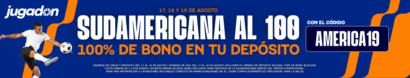 SUDAMERICANA AL 100 HOME
